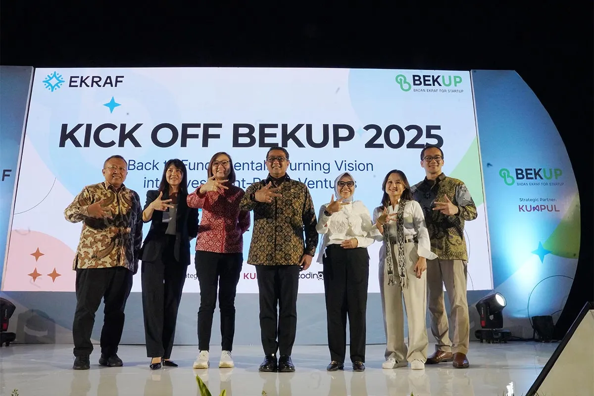 Kemenparekraf Luncurkan BEKUP 2025 untuk Dorong Pertumbuhan Startup Digital
