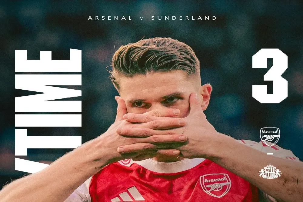 Arsenal Pertahankan Puncak Klasemen Liga Inggris Setelah Kalahkan Sunderland 3-0