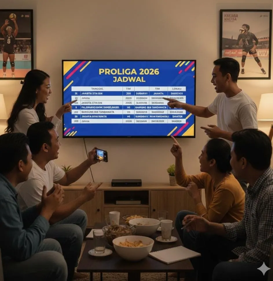 Jadwal dan Klasemen Proliga 2026 Putaran Kedua 5-8 Februari
