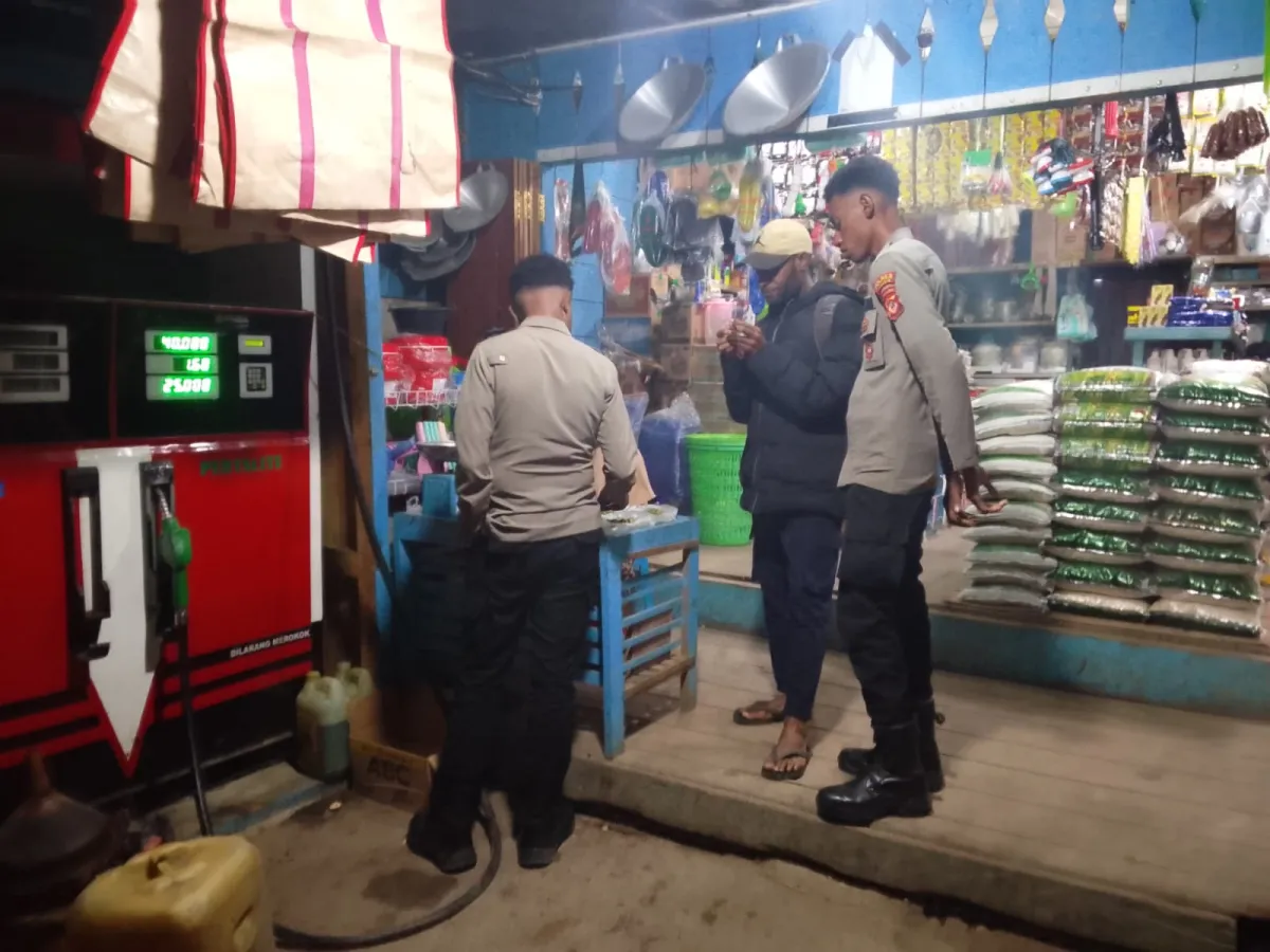 Polres Mamberamo Tengah Laksanakan Patroli Malam untuk Cegah Kriminalitas
