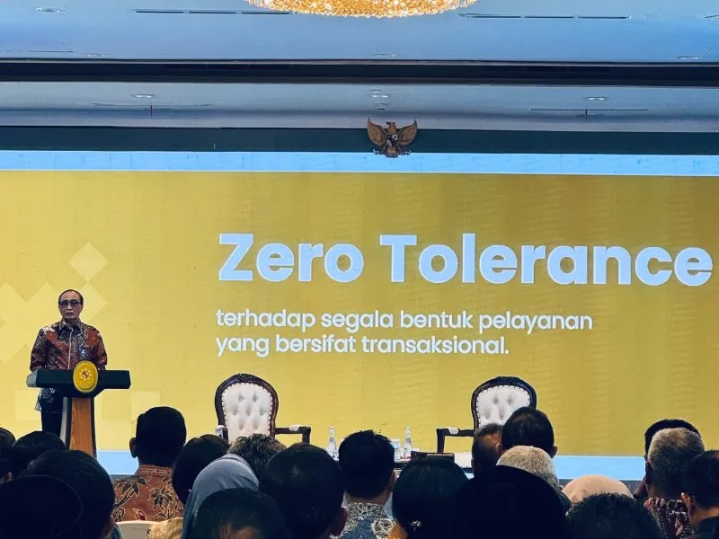 Ketua MA Tegaskan Zero Tolerance Terhadap Perilaku Transaksional