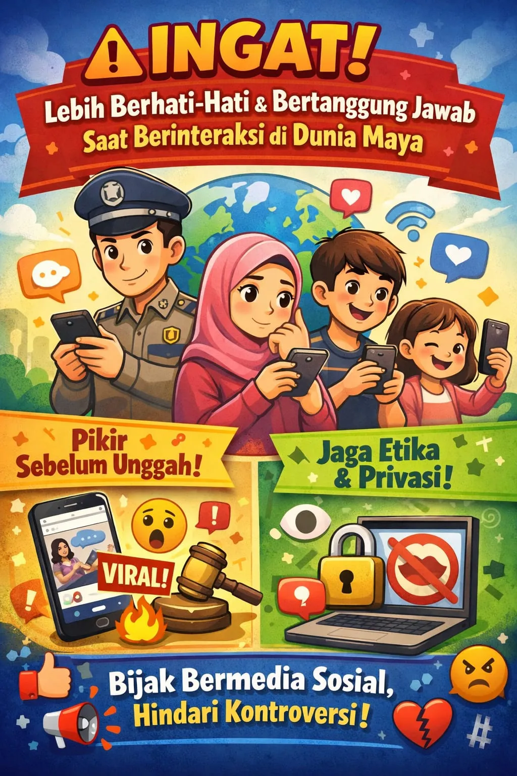 Bhayangkari Melawi Minta Maaf, Tegaskan Komitmen Bertanggung Jawab di Media Sosial