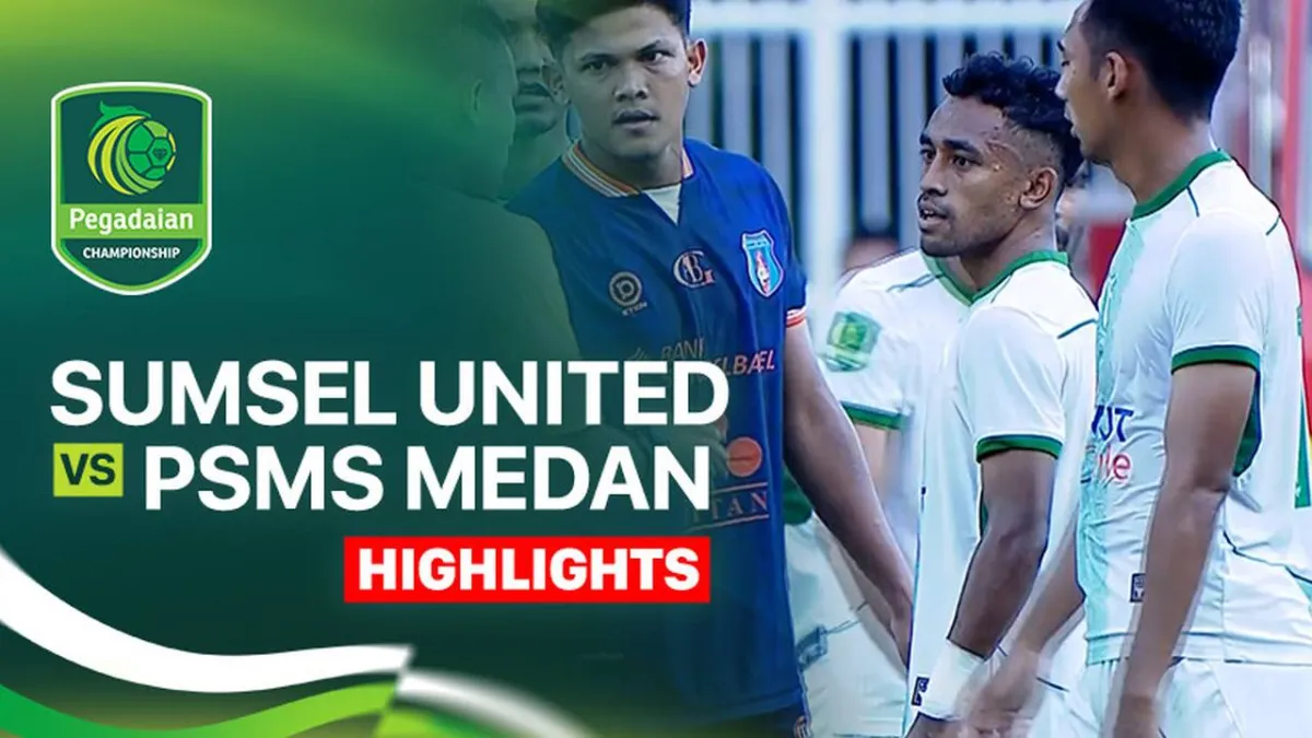 Rekap Pertandingan Sumsel United vs PSMS Medan di Pegadaian Championship 2025/26