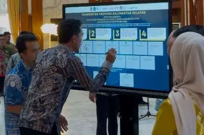 Bupati Banjar Hadiri Rakor Percepatan Penyerapan APBN di Kalsel
