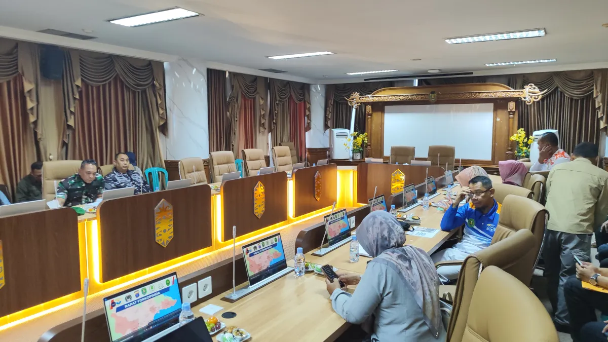 Rakor Forkopimda Kutim Bahas Kesiapan Nataru dan Mitigasi Bencana