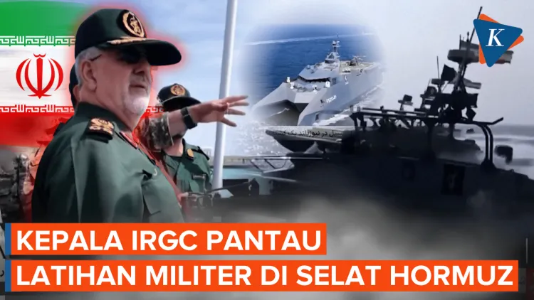 Latihan IRGC di Selat Hormuz Dipimpin Jenderal Terkemuka