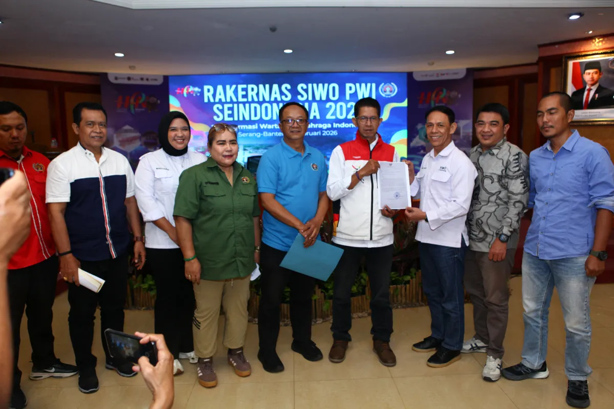 PWI Tekankan Profesionalisme Wartawan Olahraga dalam Rakernas SIWO 2026