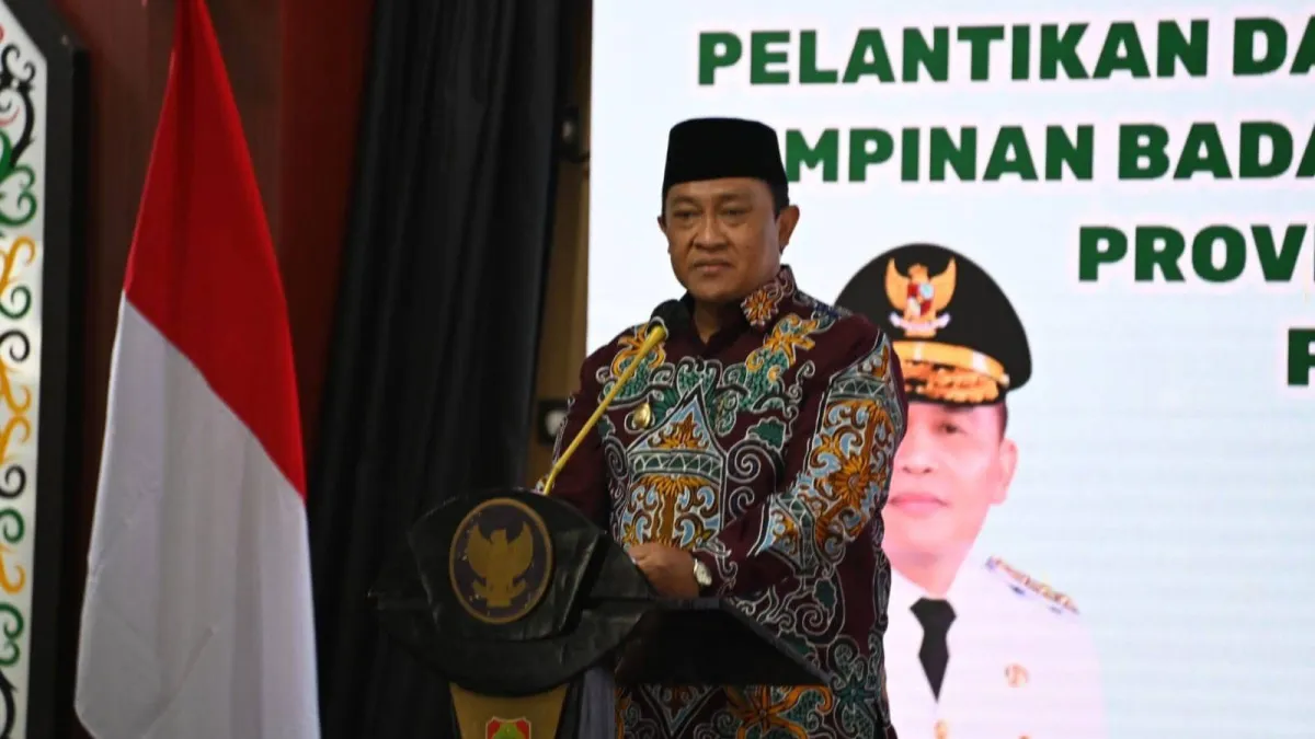 Wagub Kalteng Minta Pimpinan Baznas Baru Tingkatkan Profesionalisme dan Kolaborasi