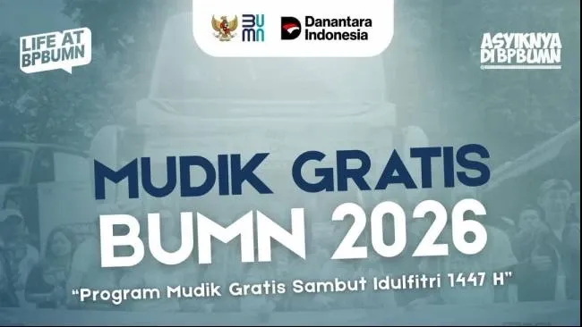 Pendaftaran Mudik Gratis BUMN 2026 Dibuka, Siapkan Kuota 100.000 Pemudik
