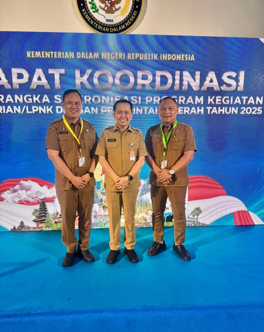 Sekda Sibolga Hadiri Rakor Sinkronisasi Program K/L dengan Pemda 2025