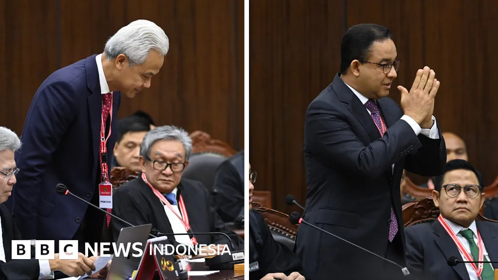 MK Menolak Gugatan Pilpres 2024, Tiga Hakim Berikan Pendapat Berbeda