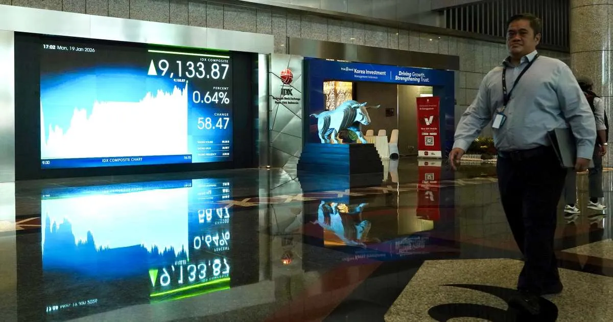 NZIA, SOHO, dan FITT Catat Lonjakan Saham di Tengah Penurunan IHSG
