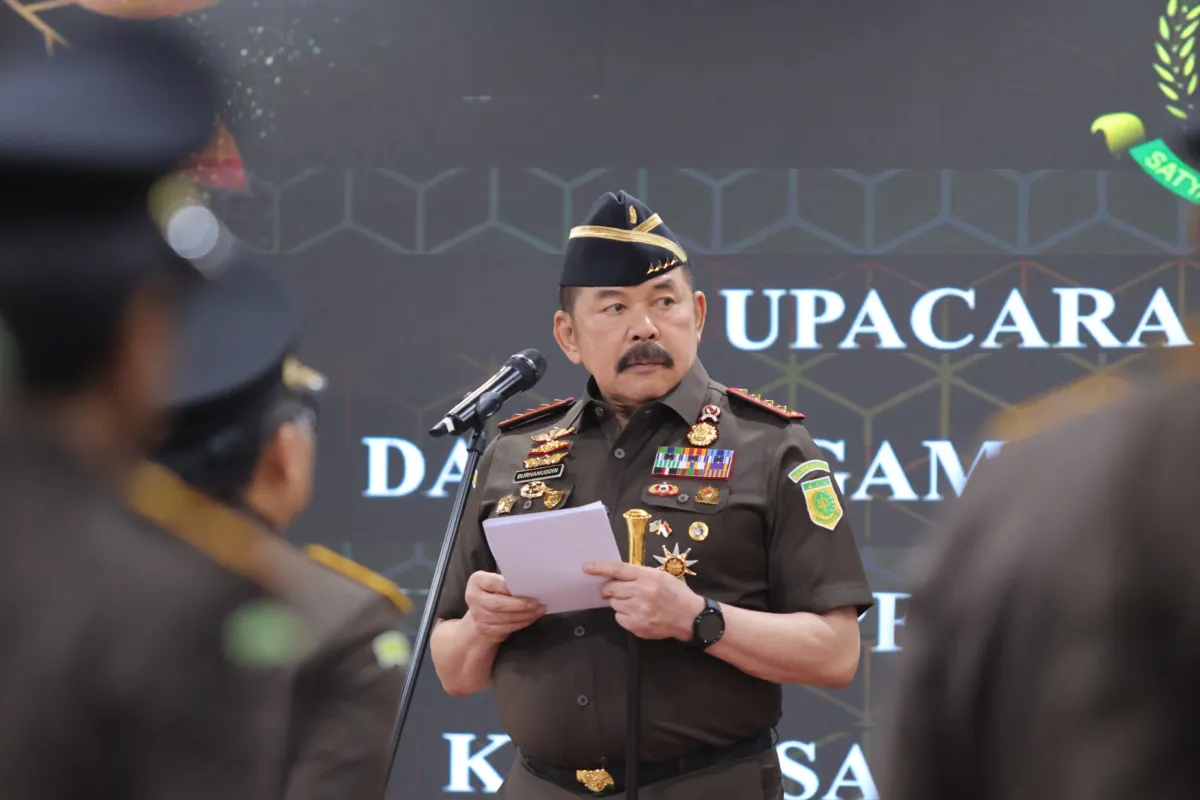 Jaksa Agung Lantik Juliyanto dan 36 Pejabat Baru di Kejaksaan
