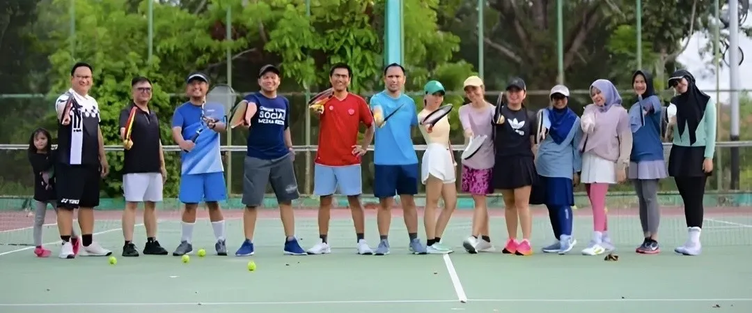 Tren Olahraga Tenis Dorong Gaya Hidup Sehat di Palangka Raya