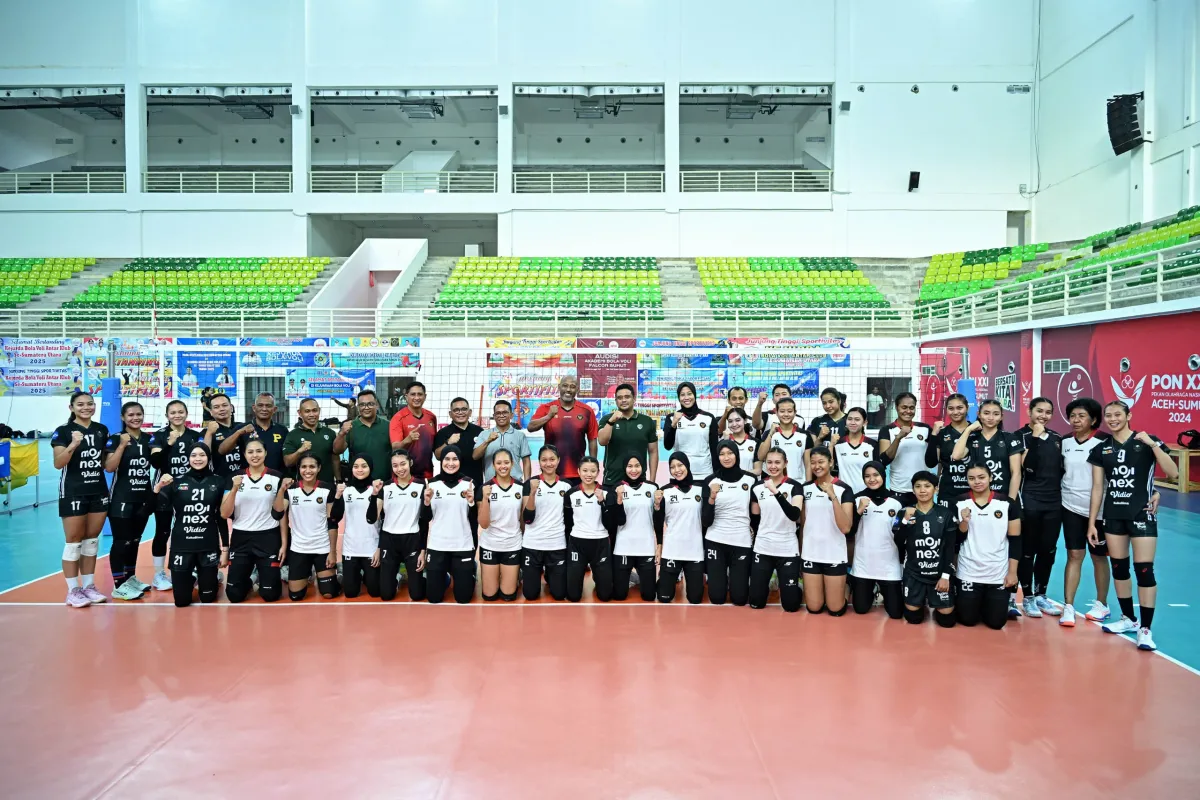 Sumut Ditunjuk Sebagai TC Timnas Voli Putri Menuju SEA Games 2025