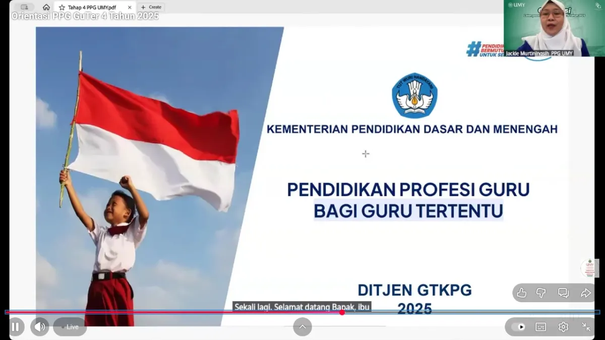 UMY Terima 780 Peserta PPG 2025, Tegaskan Komitmen Pendidikan Nasional