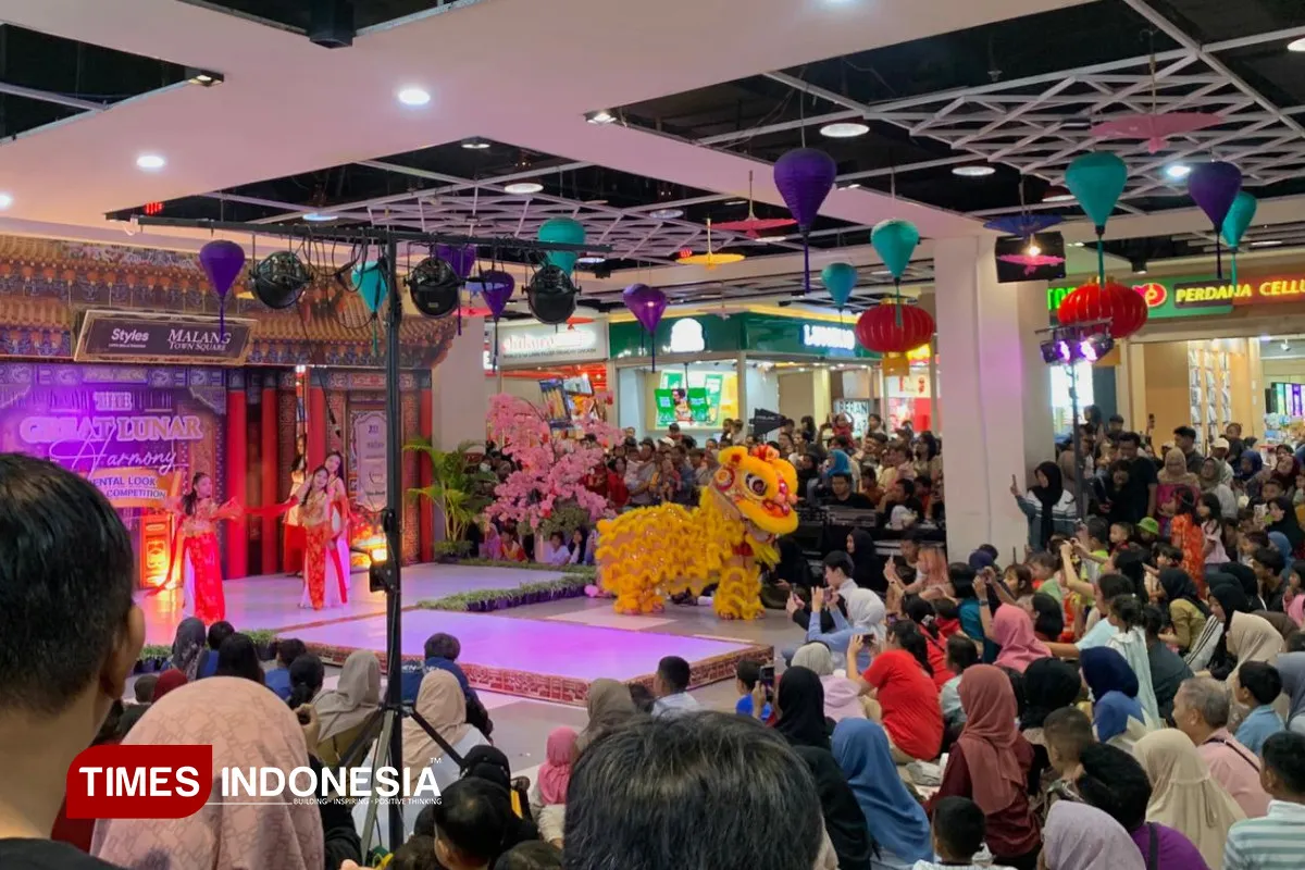 Atraksi Barongsai dan Wushu Meriahkan Puncak Perayaan Imlek 2026 di MATOS