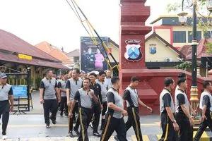 Polres Madiun Kota Adakan Olahraga Bersama untuk Tingkatkan Kebugaran