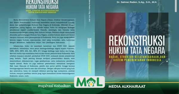 Peluncuran Buku Hukum Tata Negara Karya Dr Sahran Raden di Pali