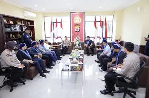 Audiensi Kapolda Maluku dan PP GMKI Bahas Agenda Nasional dan UMKM