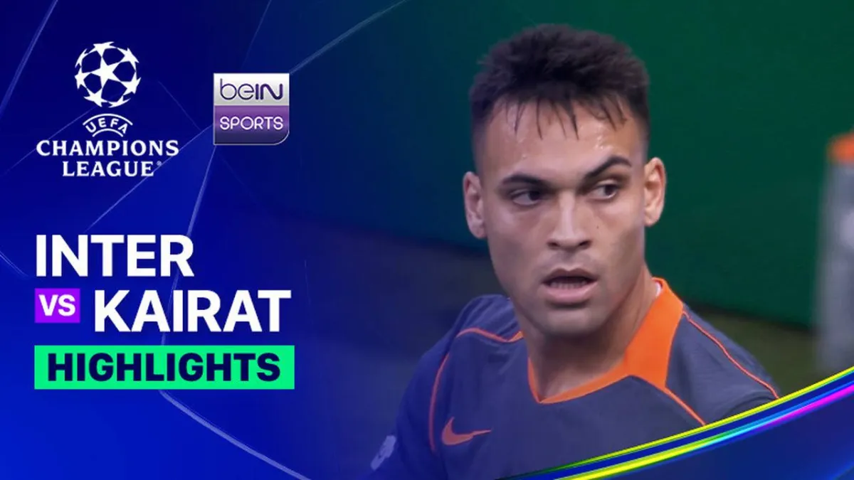 Inter Hadapi Kairat di UEFA Champions League 2025/26