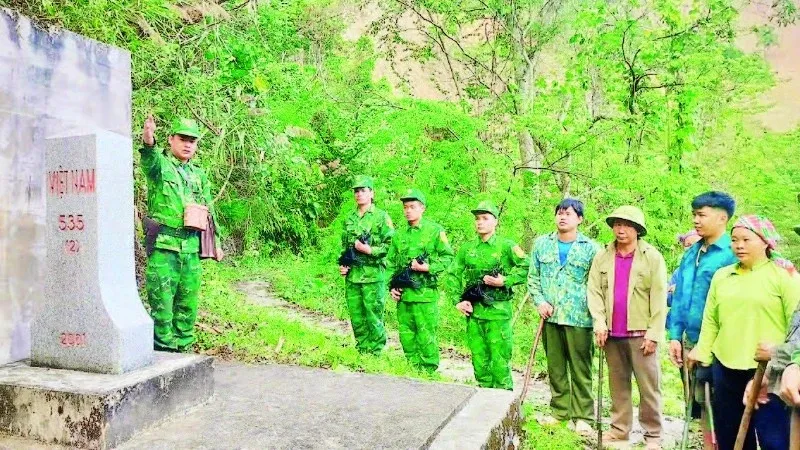 Pemberantasan Kejahatan Perbatasan Jelang Tahun Baru Imlek di Cao Bang