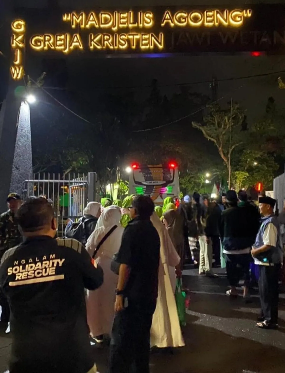 GKJW Malang Tunjukkan Toleransi dengan Sambut 1.200 Jemaah PCNU Surabaya