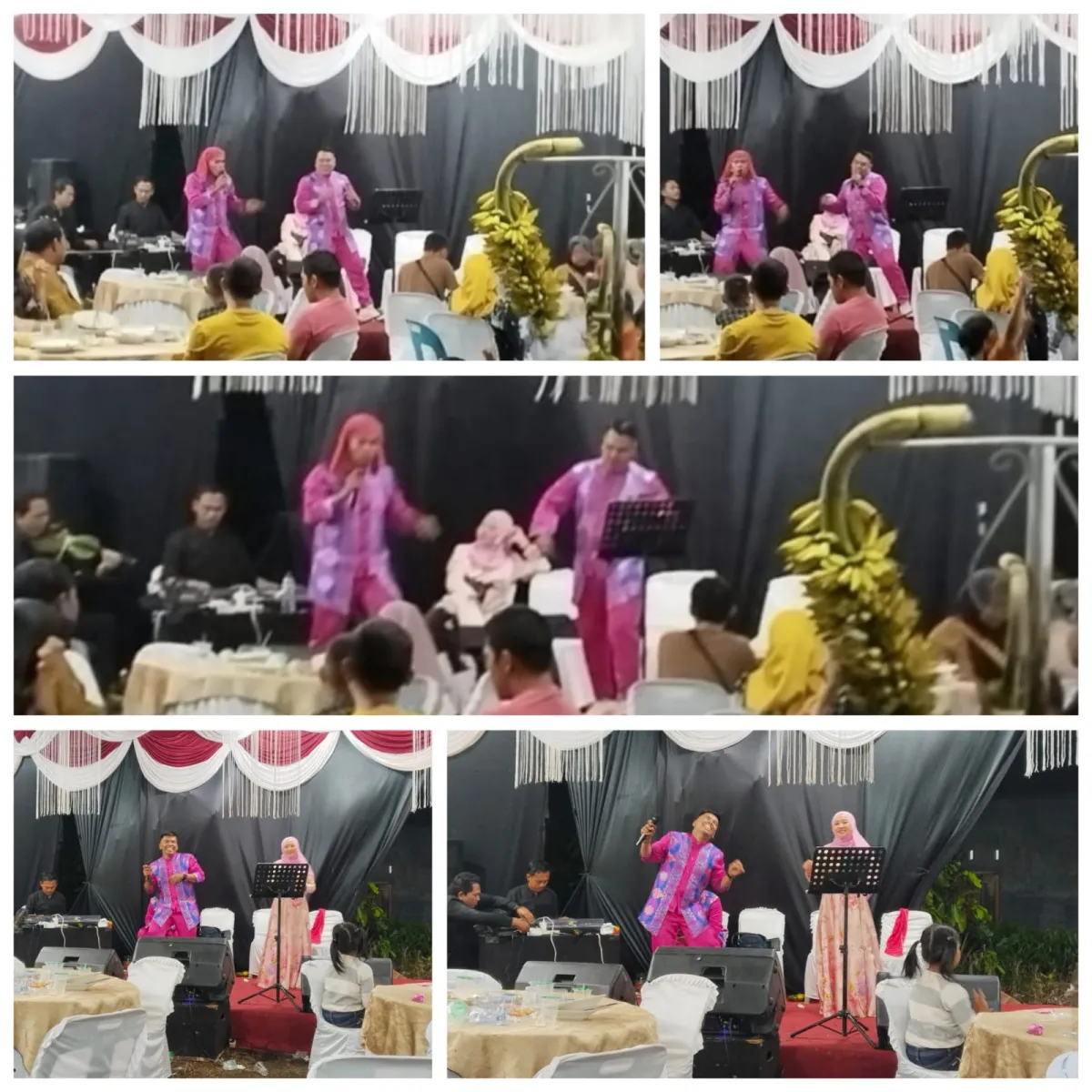 2P Artis Viral Binjai Menghibur di Pesta Pernikahan Warga