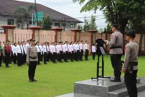 Polres Muara Enim Raih Juara 1 Turnamen Bola Basket Bhayangkara Sumsel Cup 2026