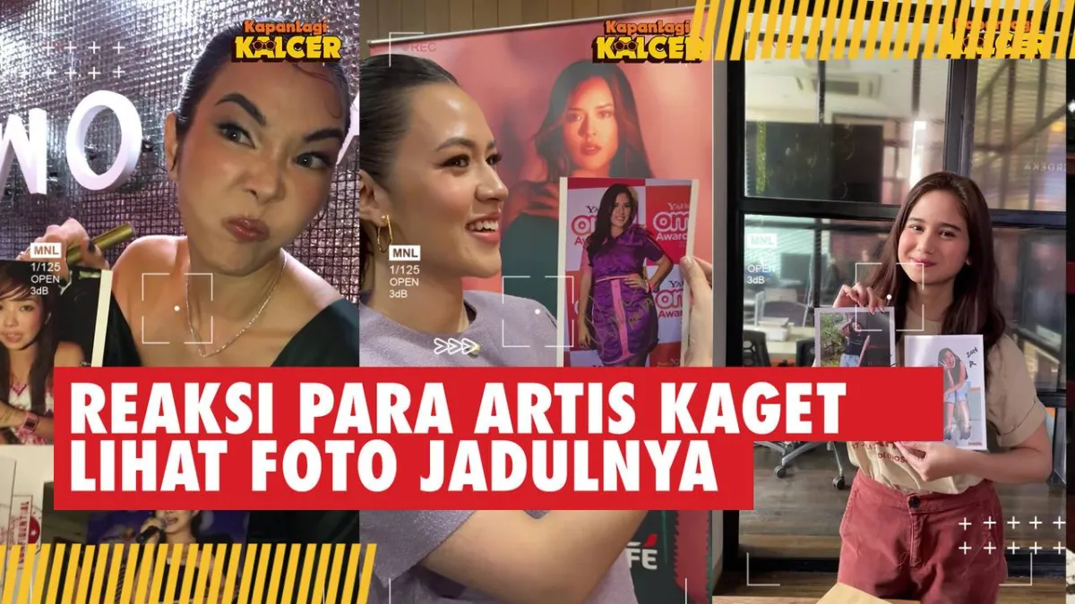 Artis Indonesia Terkejut Melihat Foto Lama Mereka
