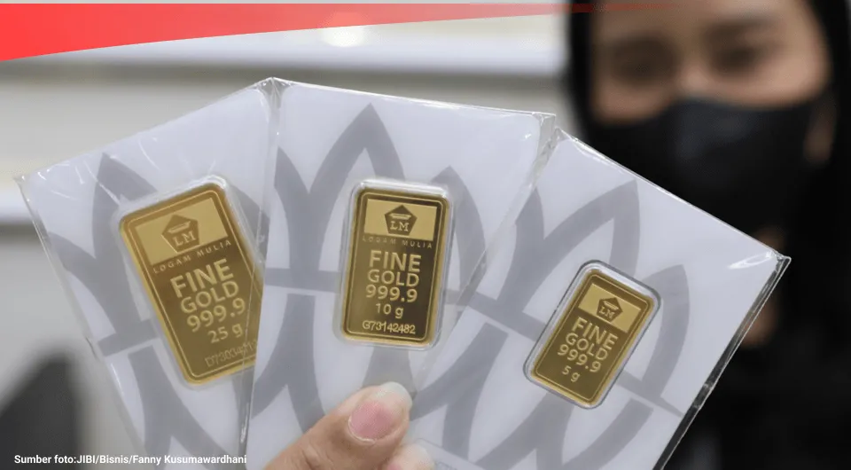 Harga Emas Antam Stabil pada 8 Februari 2026