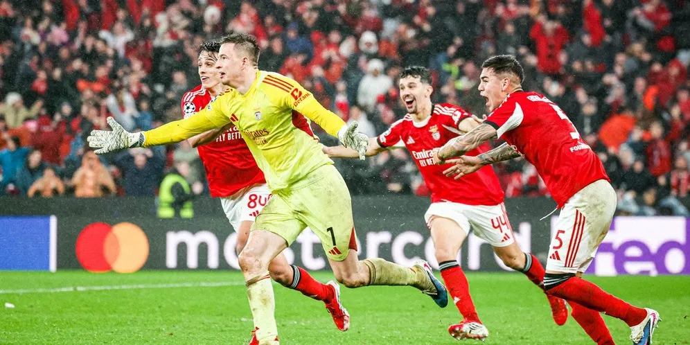 Live Streaming Benfica vs Real Madrid di Vidio: Playoff Knock-Out Liga Champions