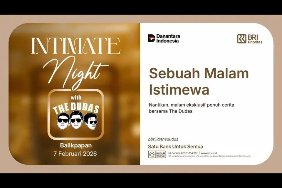 BRI Prioritas Gelar Malam Istimewa Bersama The Dudas di Balikpapan