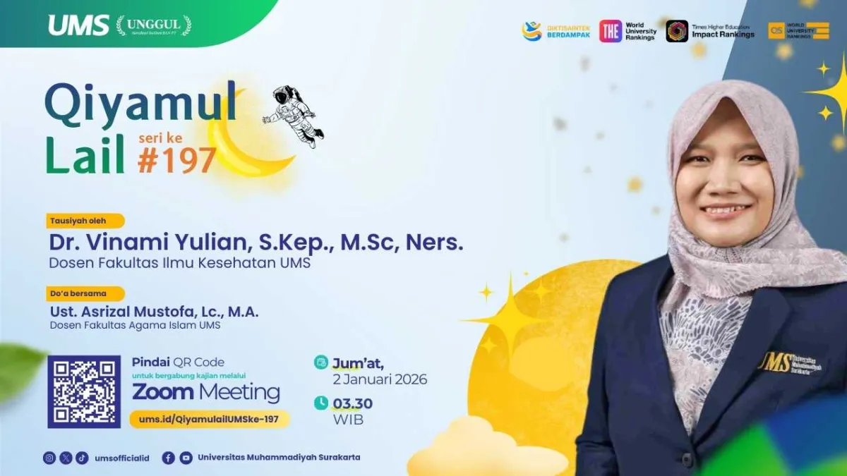 UMS Gelar Qiyamul Lail untuk Refleksi Spiritual Menyambut Tahun 2026