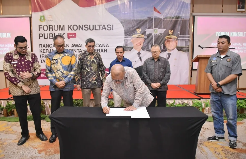 Bappeda Sukabumi Adakan Forum Konsultasi untuk Rencana Kerja 2026