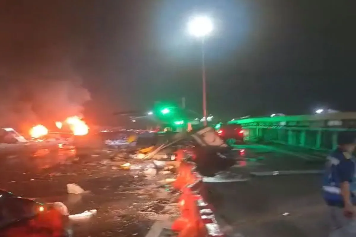 Kecelakaan Maut di Gerbang Tol Ciawi, Enam Orang Tewas