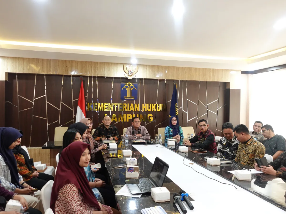 Kanwil Kemenkum Lampung Ikuti Pemeriksaan Laporan Keuangan BPK RI 2025