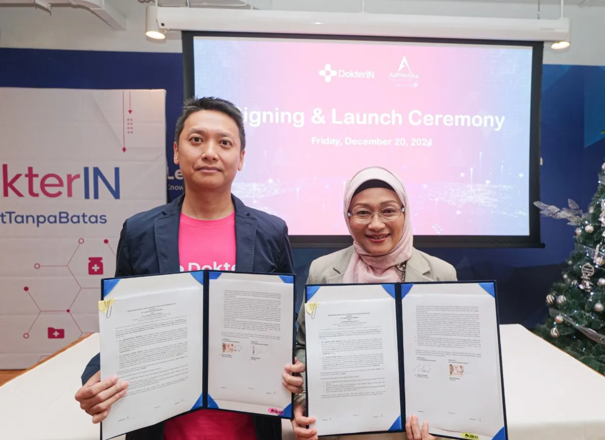 AdMedika dan DokterIN Luncurkan Solusi Digital Kesehatan Komprehensif