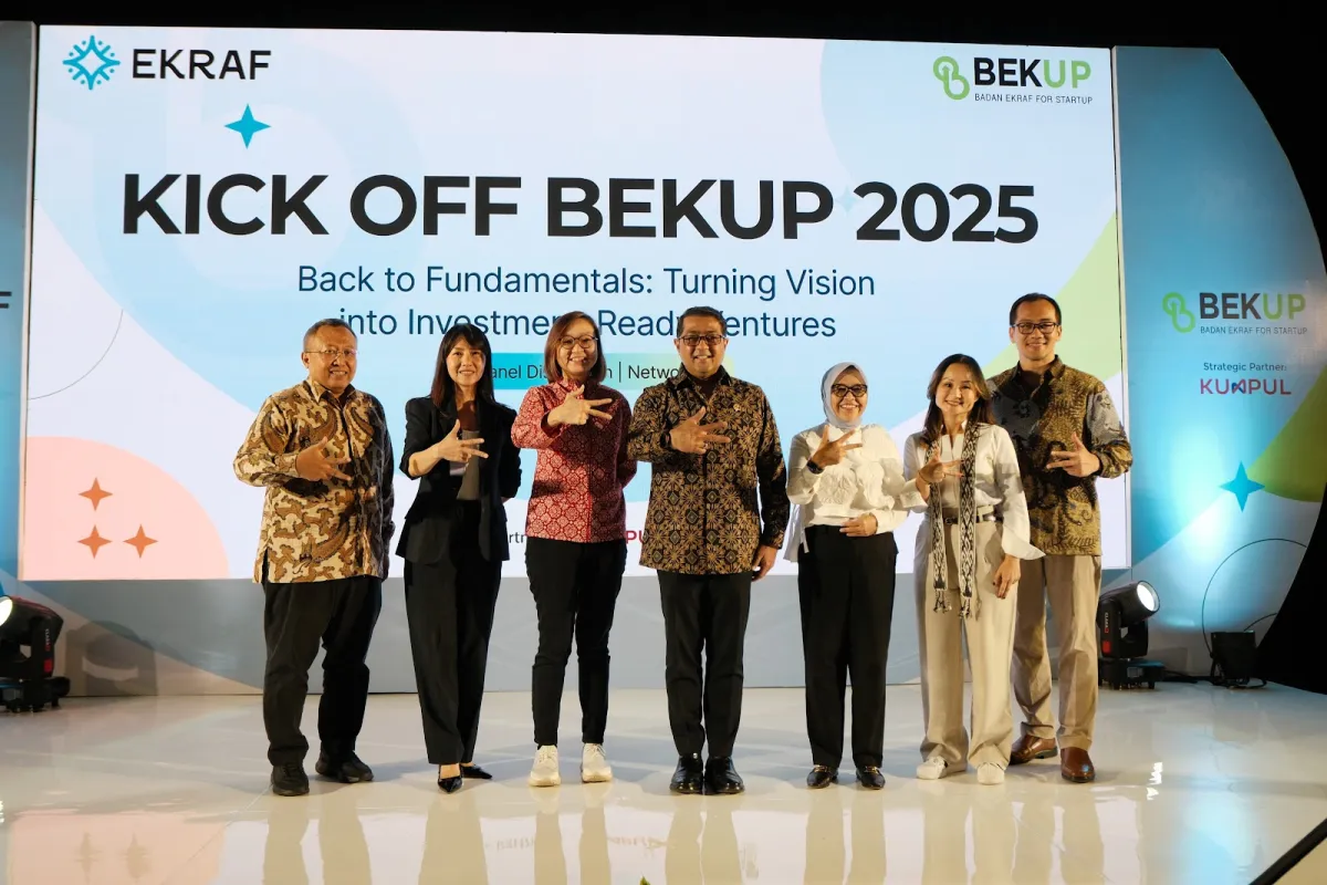 Kemenekraf Luncurkan Program BEKUP 2025 untuk Akselerasi Startup Digital Indonesia