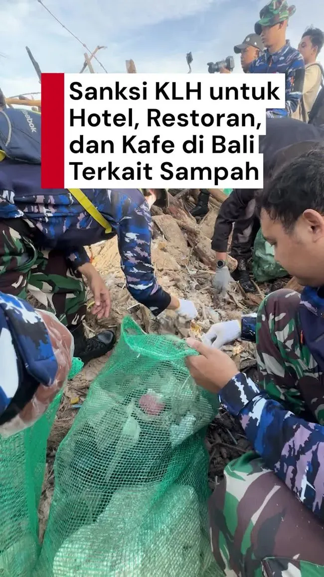 KLH Sanksi 150 Usaha Horeka di Bali atas Pengelolaan Sampah
