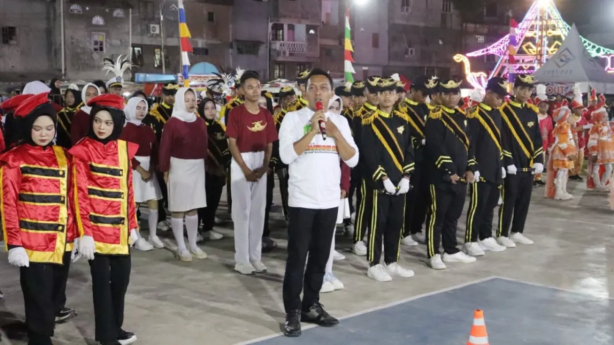 Bupati Sidrap Buka Lomba Marching Band Meriahkan HUT ke-80 RI