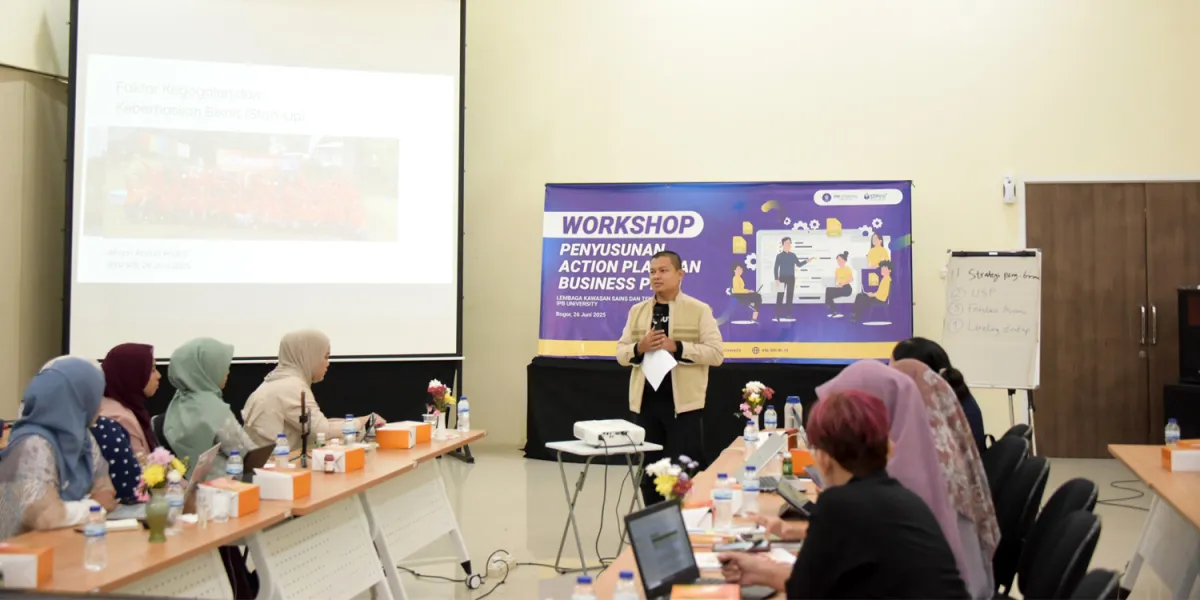 LKST IPB University Dukung 25 Startup Melalui Inkubasi Bisnis 2025