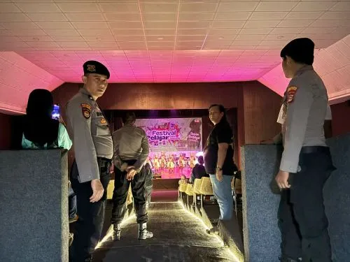 Pengamanan Ketat Warnai Festival Band Pelajar Lampung 2026