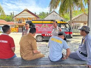 Polres Majene Sosialisasikan Call Center 110 untuk Tingkatkan Keamanan Masyarakat