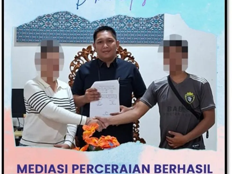 PN Bangli Sukses Mediasi Perceraian, Pasangan Sepakat Berdamai
