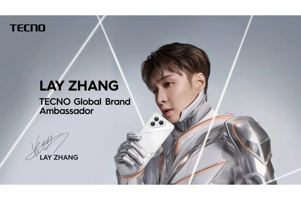 Tecno Perpanjang Kerja Sama dengan Lay Zhang