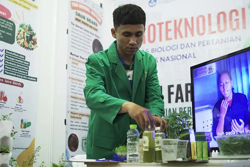 Inovasi Pertanian Berkelanjutan UNAS Dikenalkan di Festival Urban Farming 2025