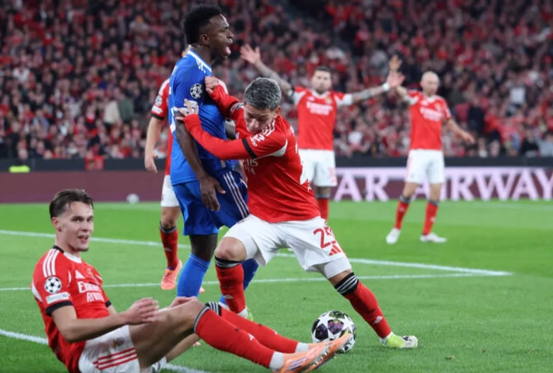 UEFA Investigasi Kasus Rasisme Terhadap Vinícius di Laga Benfica vs Real Madrid