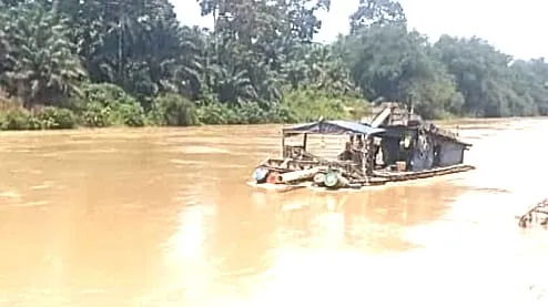 Aktivitas PETI di Desa Mudo Rusak Sungai Merangin Tanpa Penindakan Hukum
