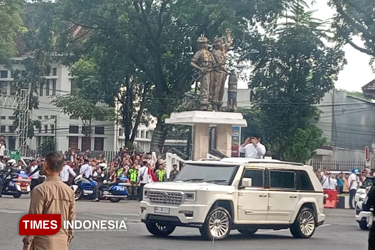 Presiden Prabowo Hadiri Puncak Harlah 1 Abad Nahdlatul Ulama di Stadion Gajayana